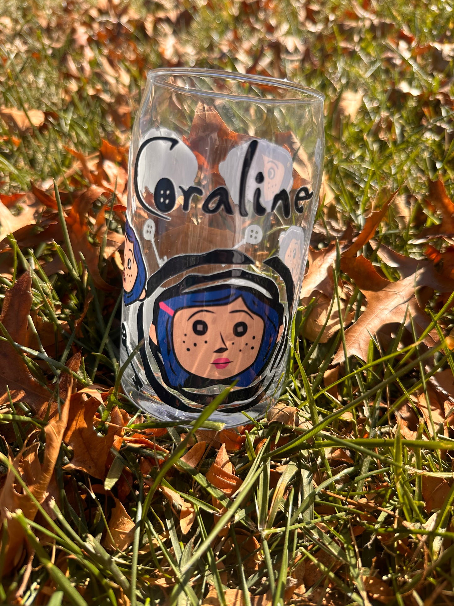 " Coraline Libbey Glass Cup"